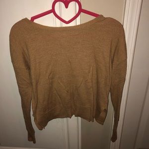 🛍 Tan Wool Sweater 🤎